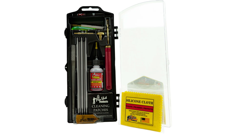 Pro-Shot Rifle Classic Box Gun Cleaning Kit, .22 Cal/.223 Cal./5.56mm, Stainless Steel, R22KIT