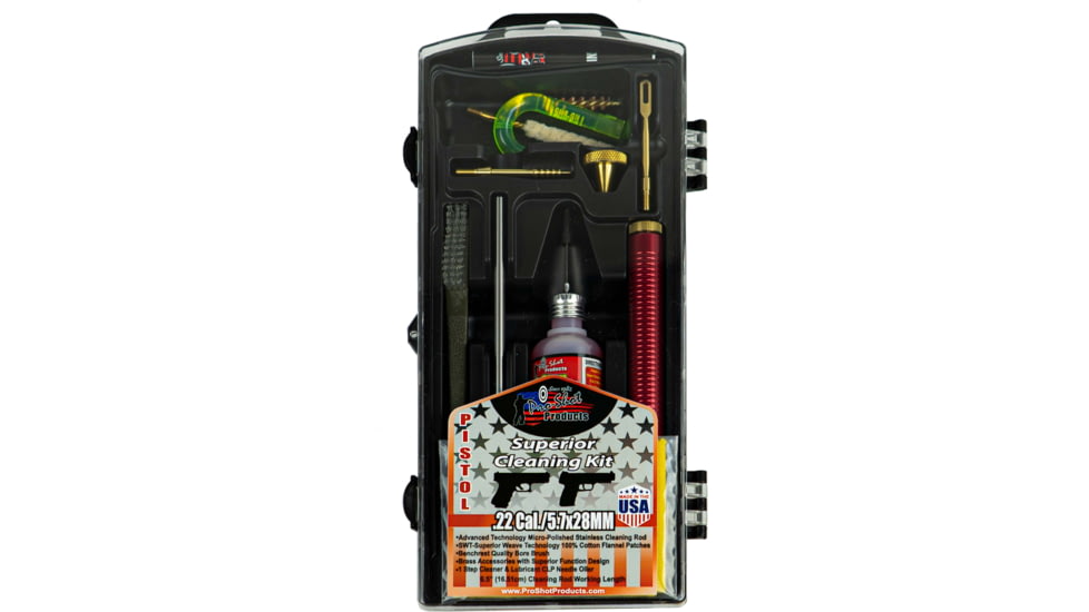 Pro-Shot Pistol Classic Box Gun Cleaning Kit, .22 Cal, Stainless Steel, P22KIT