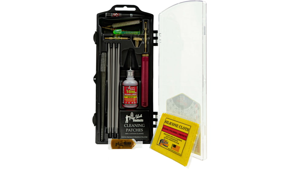 Pro-Shot Rifle Classic Box Gun Cleaning Kit, .25 Cal/6.5mm, Stainless Steel, R25/6.5KIT