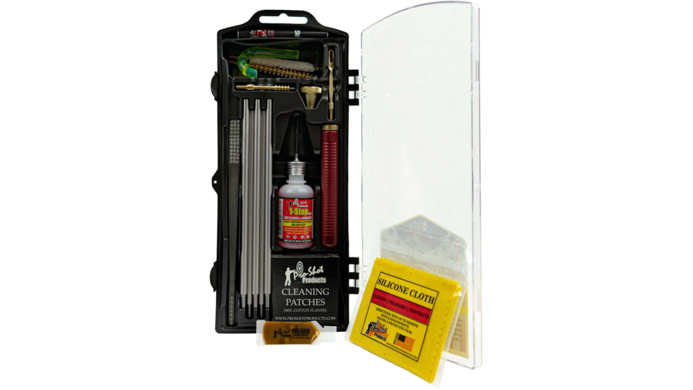Pro-Shot Rifle Classic Box Gun Cleaning Kit, .270 Cal/7mm, Stainless Steel, R270/7KIT