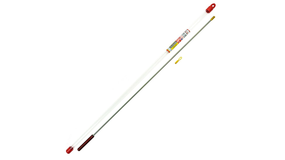 Pro-Shot One Piece Stainless Steel Shotgun Rod With Patch Holder 10-.410 Gauge 30 Inch, 1PS-30-10/410