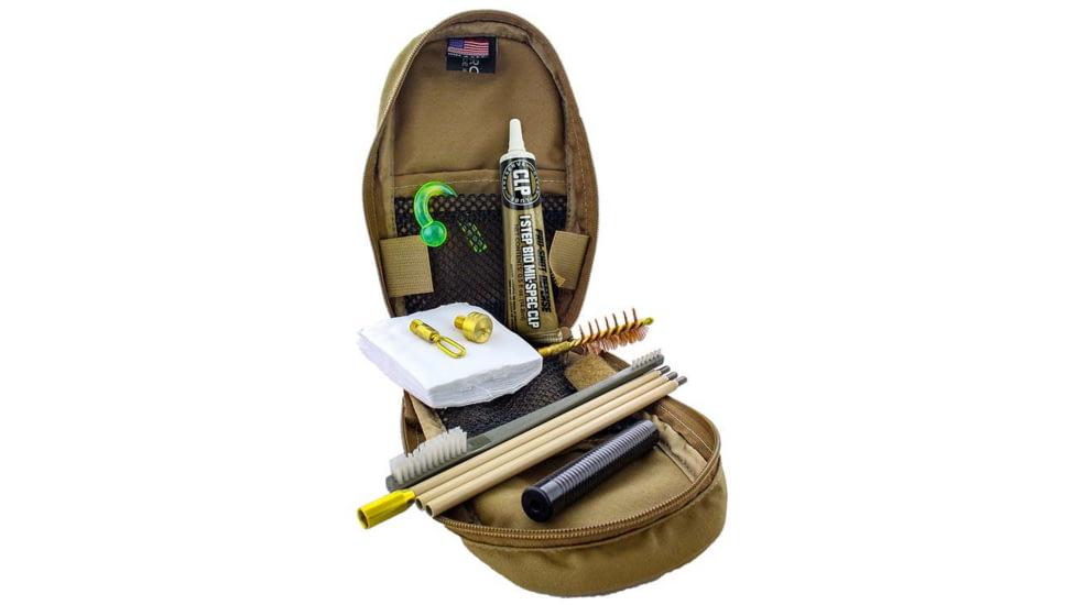 Pro-Shot Cleaning Rod System Combat Shotgun Kit, Coyote, 12 ga, MCOY-CS