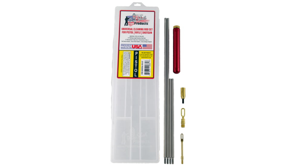 Pro-Shot Exclusive Universal Pistol, Rifle, &amp; Shotgun Rod Set, .203, 12 in, 6.5 in, Universal-PRS-Set