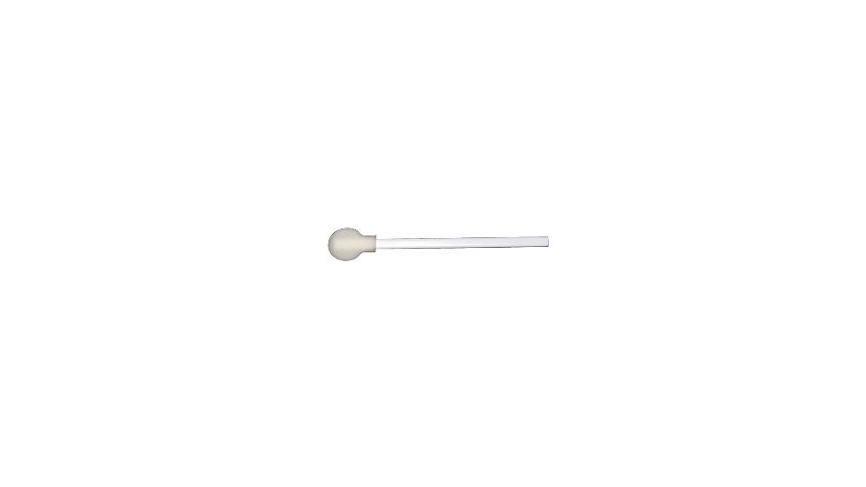 Pro-Shot Pro-Shot Large Round Foam Cleaning Swab, Polypropylene Handle, 5 inch, 50-Pack, Black, FRND-50, White, FRND-50