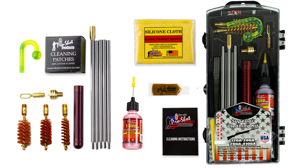 Pro-Shot Multi-GA Shotgun Kit, 12 GA, 20 GA, 28 GA, &amp; 410 GA, S-MULTI-GA
