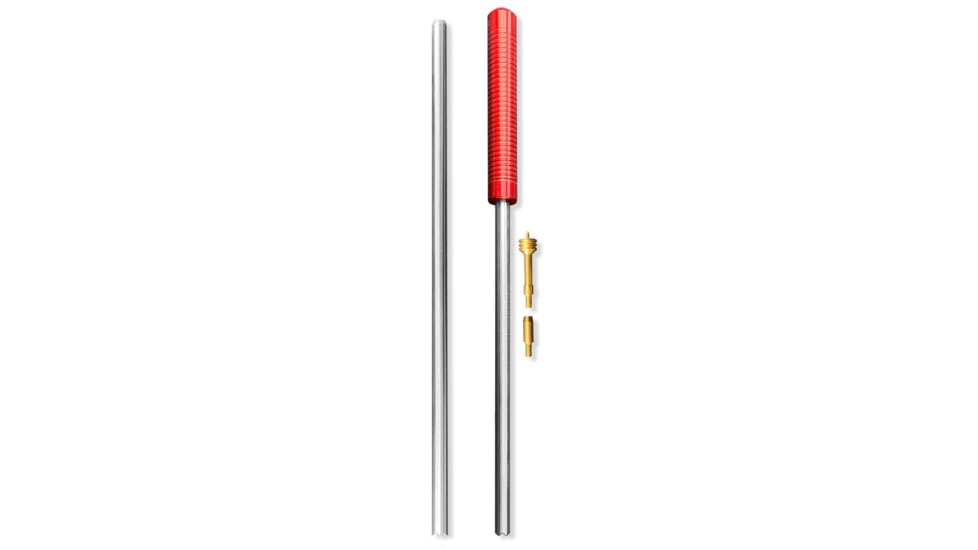 Pro-Shot One Piece Stainless Steel Rifle Rod, .50 Caliber, 48 in, Steel, 1PS-48-50R