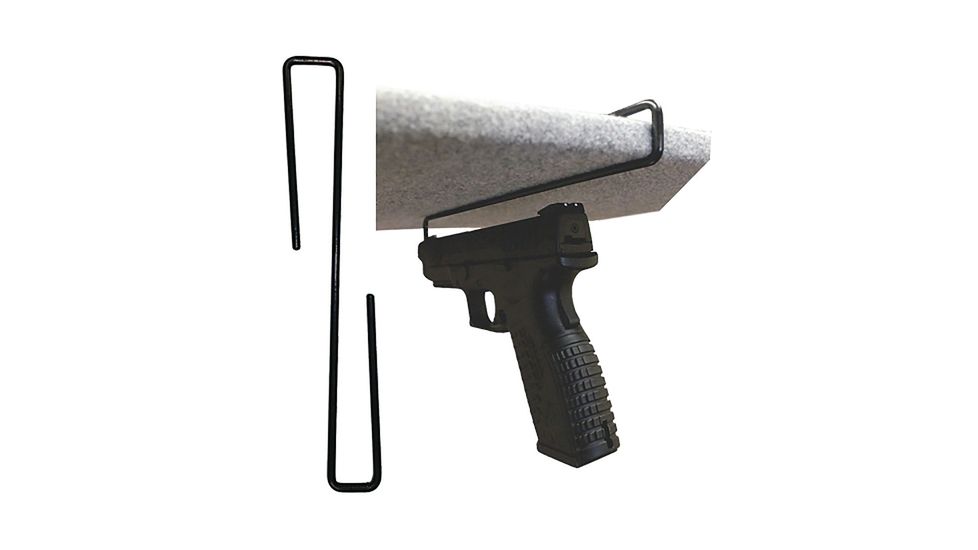 Pro-Shot Pro-Shot Pistol Clip Safe Hangers 4 Per Package, Black, PSH4