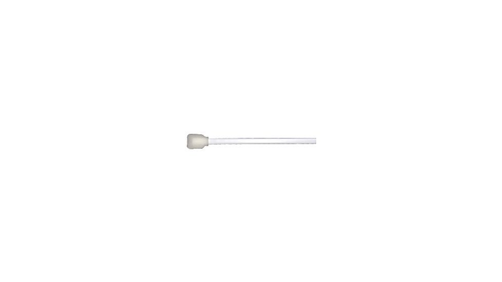 Pro-Shot Pro-Shot Rectangular Foam Cleaning Swab, Polypropylene Handle, 5 inch, 50-Pack, Black, FRECT-50, White, FRECT-50