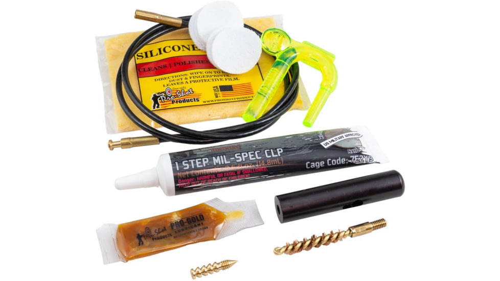 Pro-Shot Spec Ops Tactical Pull Through Gun Cleaning Kit, Black, .223 Cal. / AR15 TPK-223