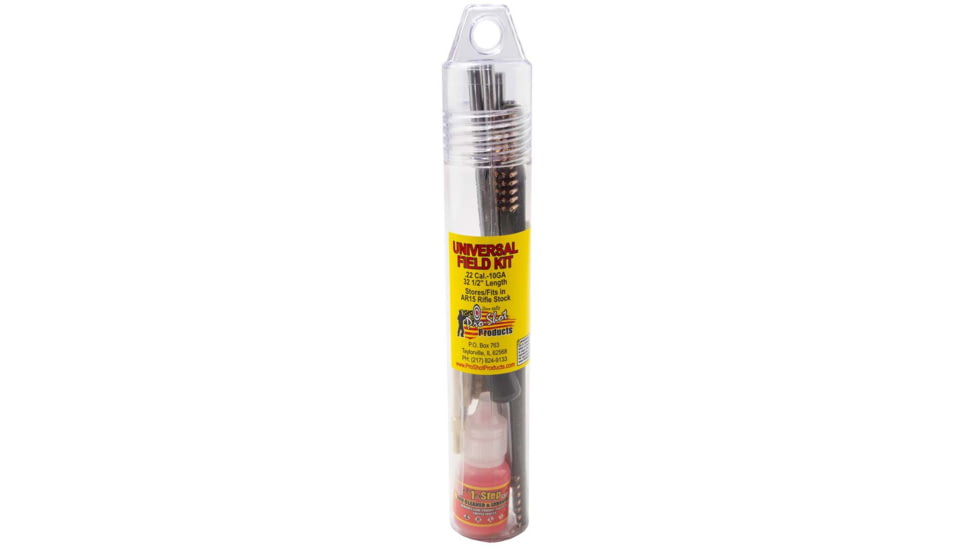Pro-Shot Universal Field .22 Cal. - 12 Ga. Gun Cleaning Kit, Stainless Steel U-FIELD