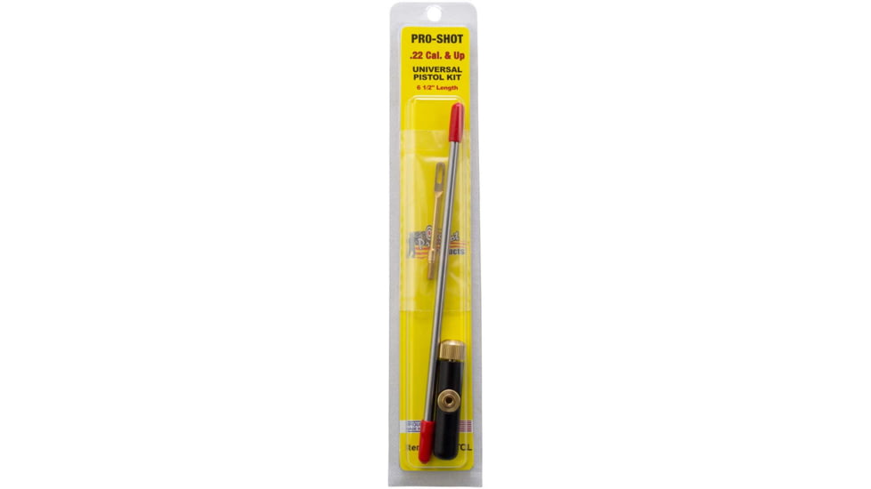Pro-Shot Universal Pistol .22-.45 Cal. Gun Cleaning Kit, Stainless Steel U-PISTOL