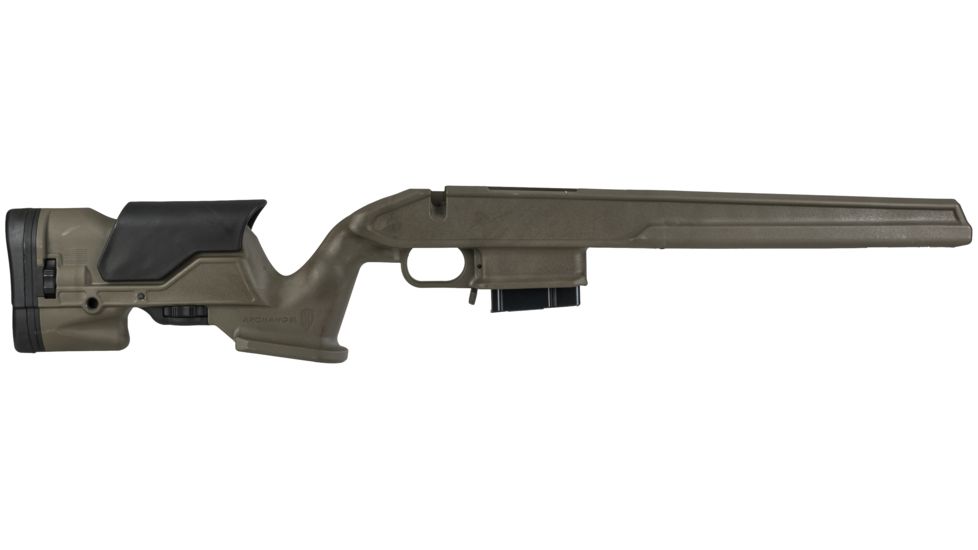 ProMag Archangel 1500 Precision Stock for the Weatherby Vanguard/Howa 1500 w/10-Round .308 Win/7.62 NATO Magazine, Polymer, Olive Drab, AA1500-OD