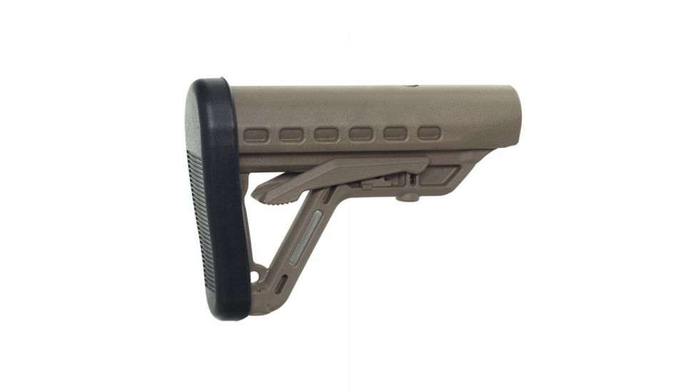 ProMag Archangel Low-Profile AR-15 Buttstock,Commercial Tube,Flat Dark Earth Polymer AA125-FDE