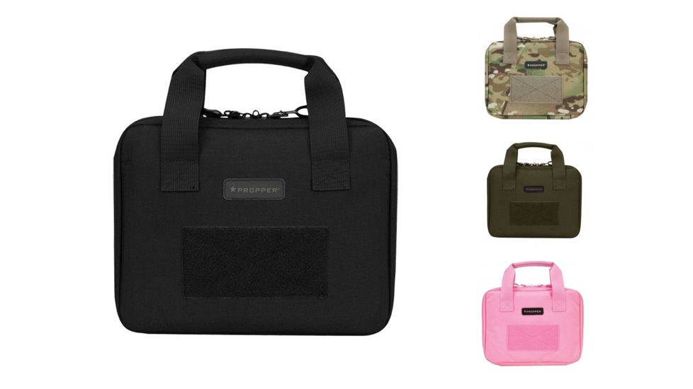 Propper 8x12 Pistol Case, Black, MultiCam, Olive, Pink