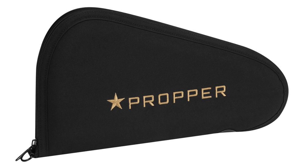 PROPPER Polyester Logo 11in Pistol Rug, Black, 11 F56650A00111