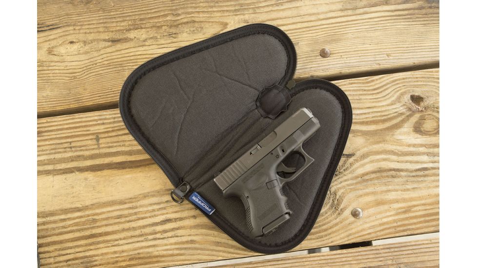 PROPPER Polyester Logo 8in Pistol Rug, Black, 8 F56650A0018