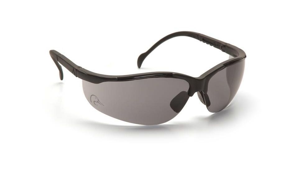 Pyramex Rendezvous Ducks Unlimited Shooting Glasses - Gray Lens, Black Frame DUSB2820ST