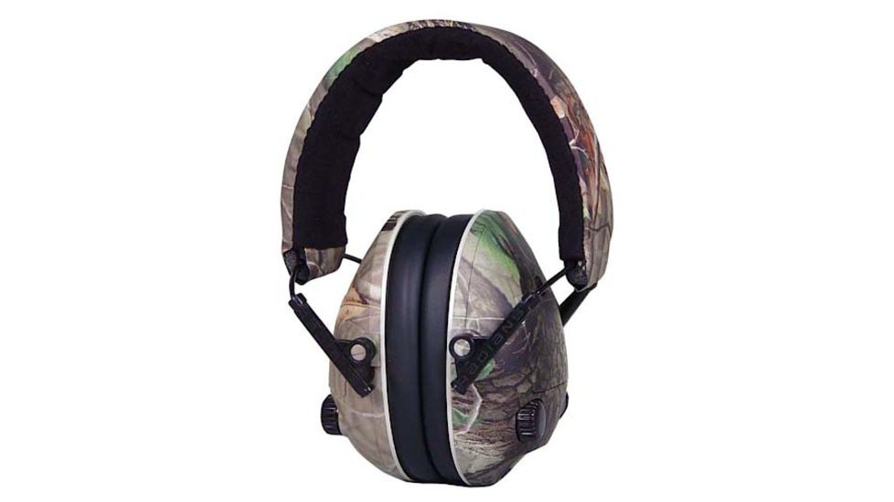 Radians HE4O00CS Hunters Ears Electronic Earmuffs 23 DB Realtree AP