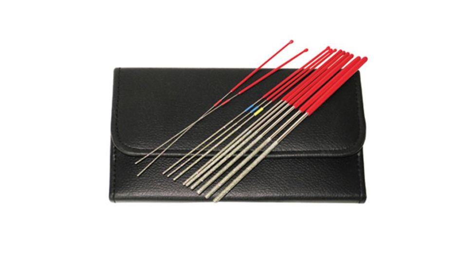RamRodz 60021 Micro Round Files Cleaning File .03-.120 12 Piece