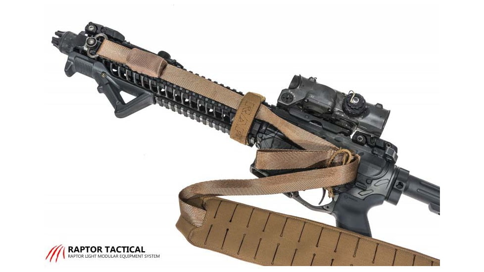Raptor Tactical Three Point Reflex Sling Adapter, Coyote Brown, RT-REFXADP-CB