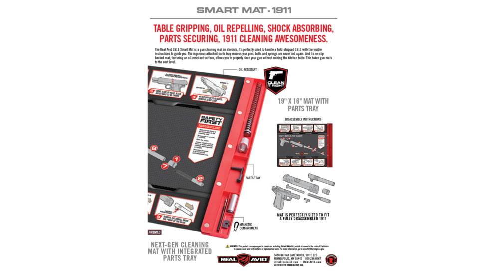 Real Avid 1911 Smart Mat, AV1911SM