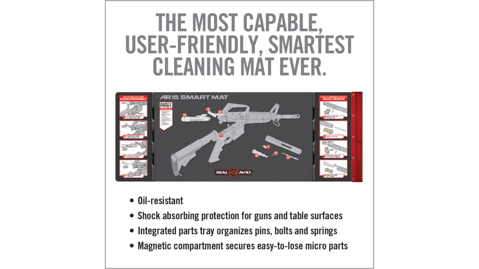 OpticsPlanet Exclusive Real Avid AR15 Cleaning Pro Pack, .223/5.56, AVARCLPROPK