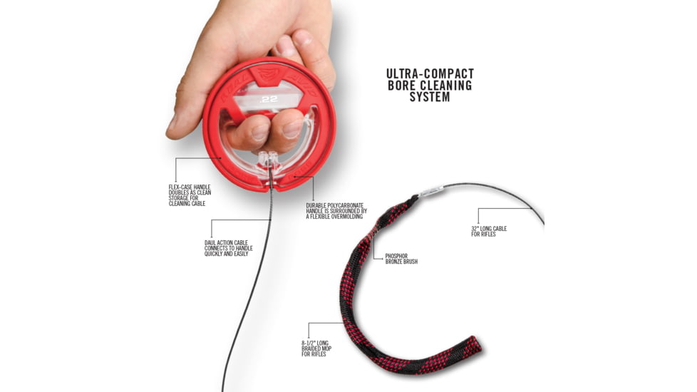 Real Avid Bore Boss Smart Bore Cleaner, .22cal, AVBB22