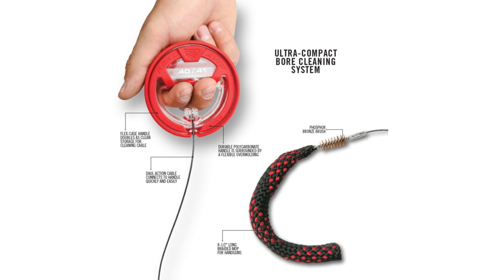 Real Avid Bore Boss Smart Bore Cleaner, .40cal/.41cal, AVBB40