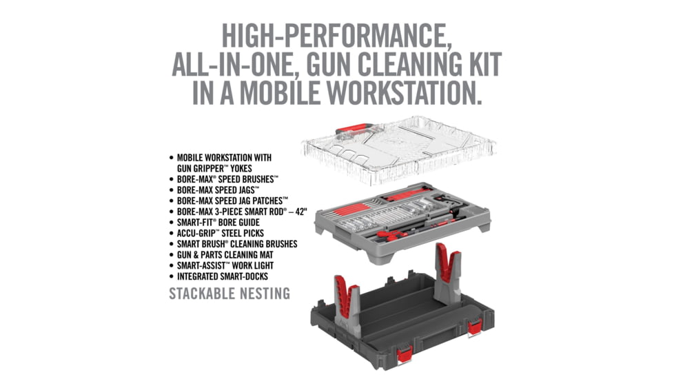 Real Avid Bore-max Master Kit Cleaning Mobile Workstation