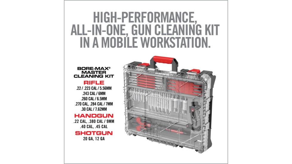 Real Avid Bore-Max Master Cleaning Kit/Mobile Workstation, AVBMMK