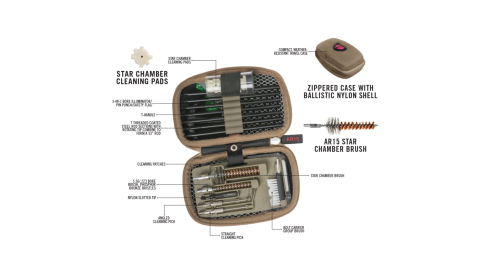 Real Avid Gun Boss Cleaning Kit, AR15 116572