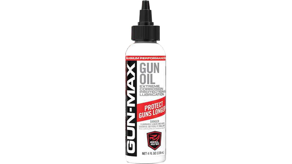 Real Avid Gun Max Gun Oil 4 Oz. Bottle