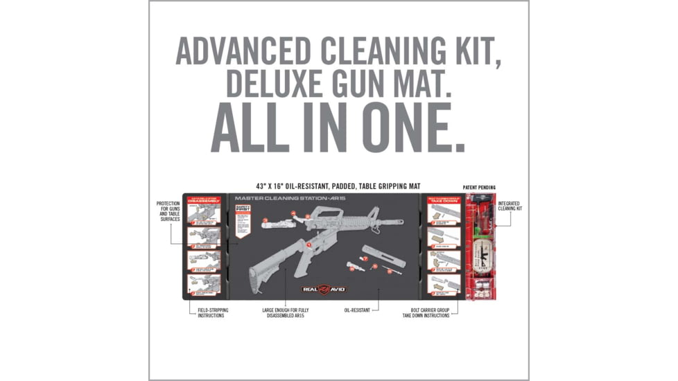 Real Avid Master Cleaning Station, AR15, AVMCS-AR