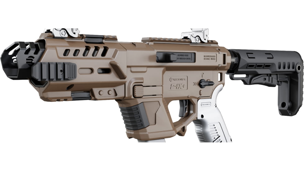 Recover Tactical P-IX+Basic PG9 Metal Front Guard Stock, Tan, PIXPBST02