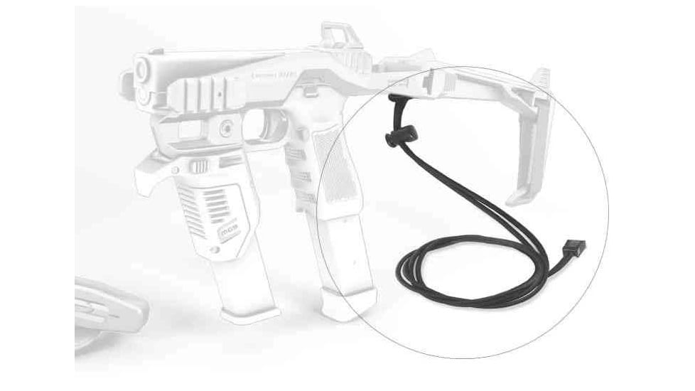 Recover Tactical Stabilizer Brace Minimalist Sling, Black, FS20-01