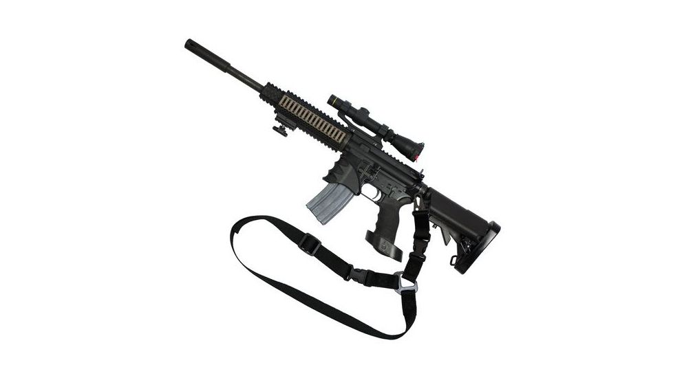 Red Rock Outdoor Gear S1 Single-Point 1.25in. Tactical Sling, Black 37-005BLK