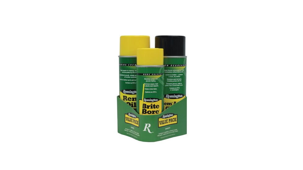 Remington 18156 Brite Bore Value Pack Cleaning Kit 3 Pack