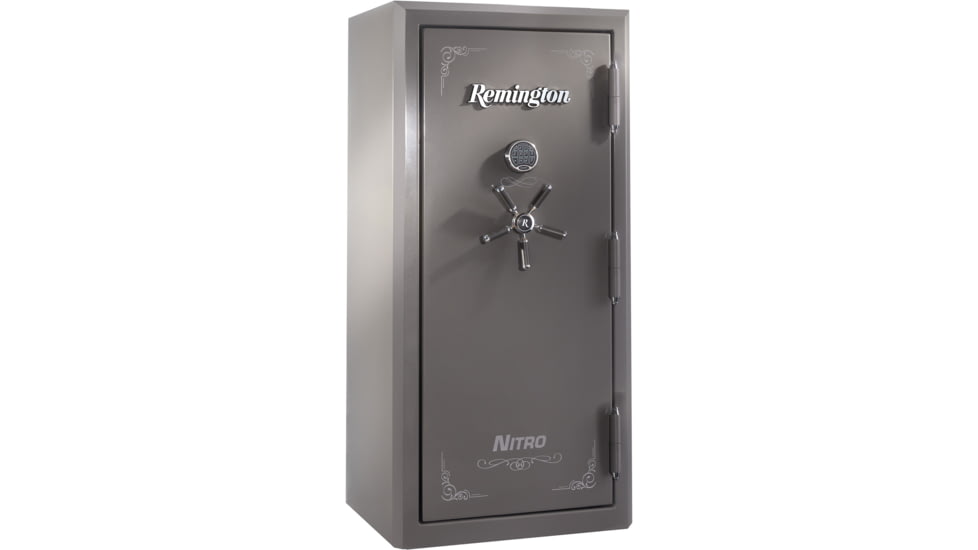 Remington Nitro Series Gun Safe, Holds 26 + 6, Seltzer Gray-Gloss Metallic Powder Coat, SECSAR6526N