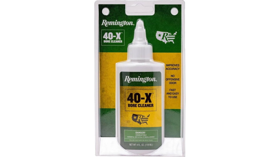 Remington 40-X Bore Cleaner Squeeze Bottle, 4 oz, 18397
