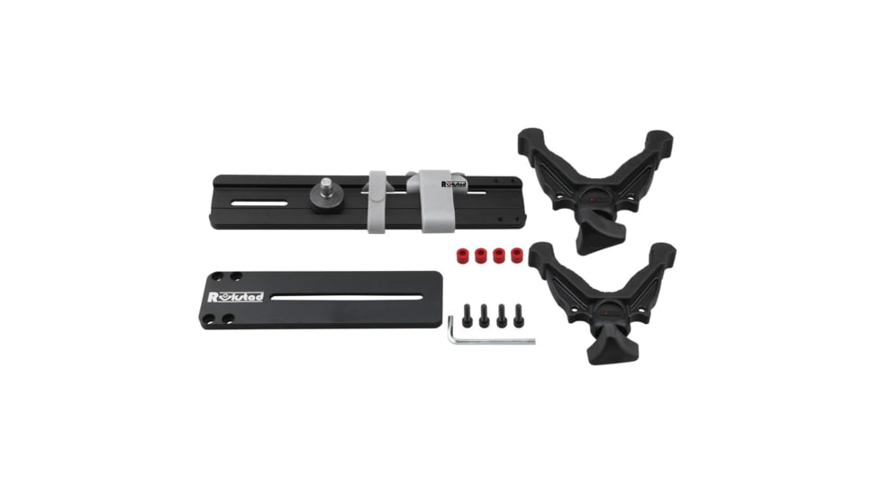 RokStad 2-Point TPM Shooting Gun Rest, Black, RSGR-12