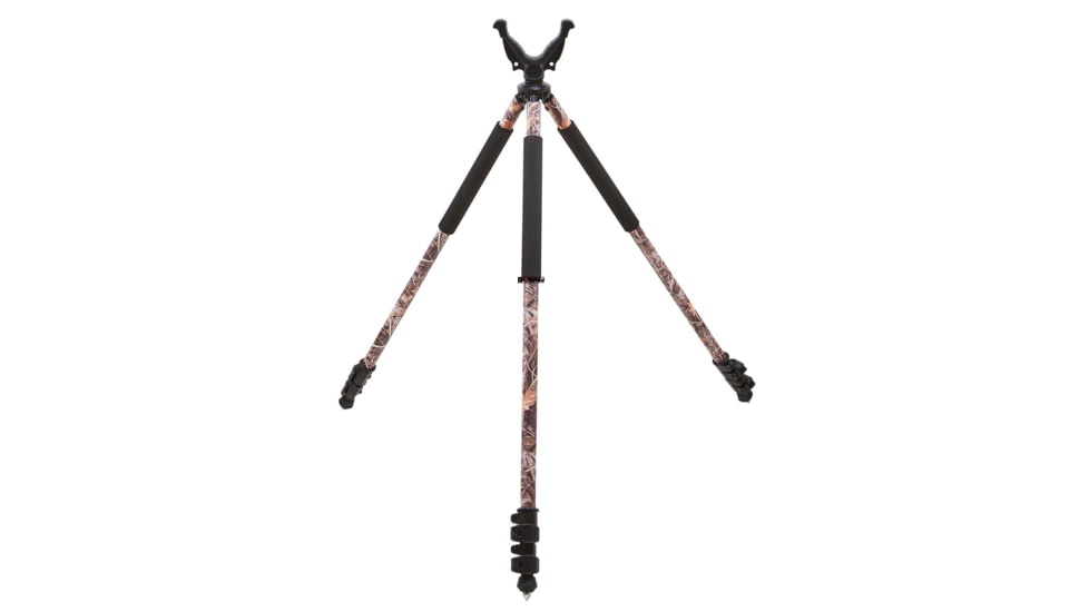 RokStad BBS V Mount Tripod Camo Gun Rest, Camouflage Color, RSGR-08