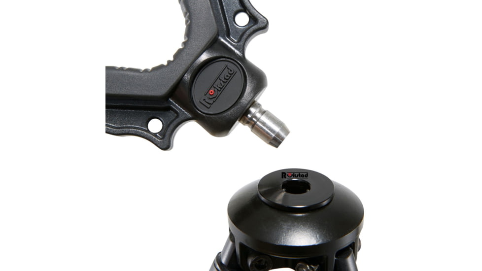 RokStad BBS V Mount Tripod Gun Rest, Black, RSGR-07