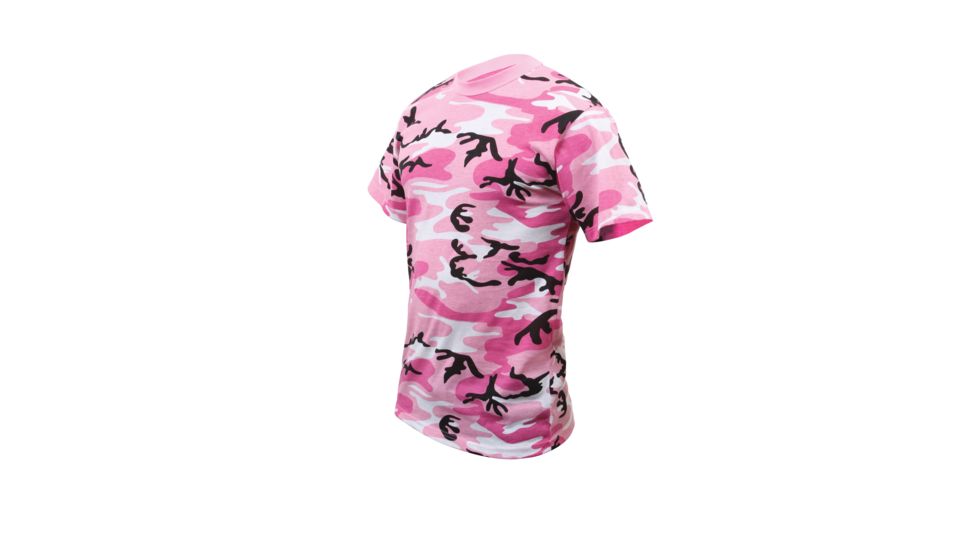Rothco Kids Camo T-Shirts, Pink Camo, Extra Small, 6736-PinkCamo-XS