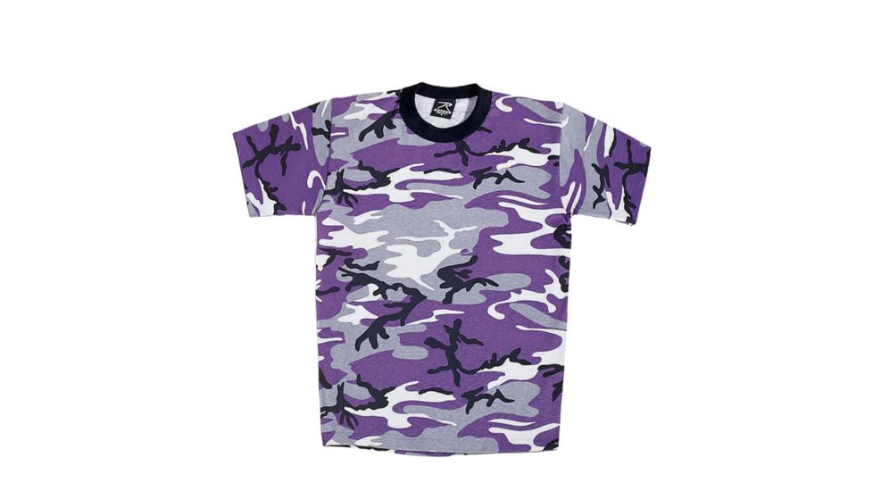 Rothco Kids Camo T-Shirts, Ultra Violet Camo, XL, 6743-UltraVioletCamo-XL