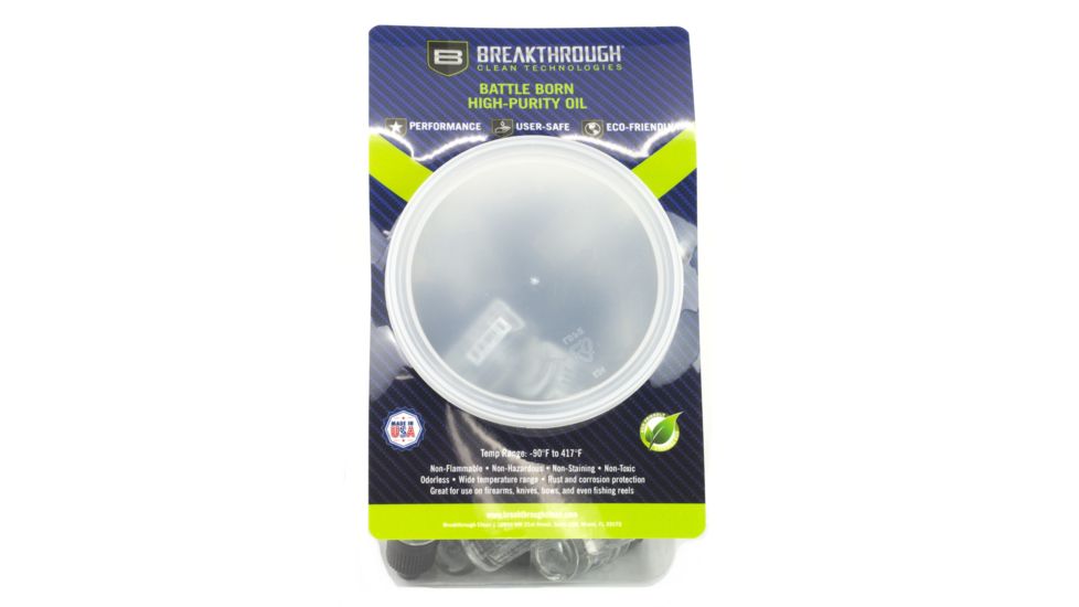 Breakthrough Clean Technologies Lubricant Perservative .4 oz, Pack of 50, .4oz, BCTBTO-12ML-HEX