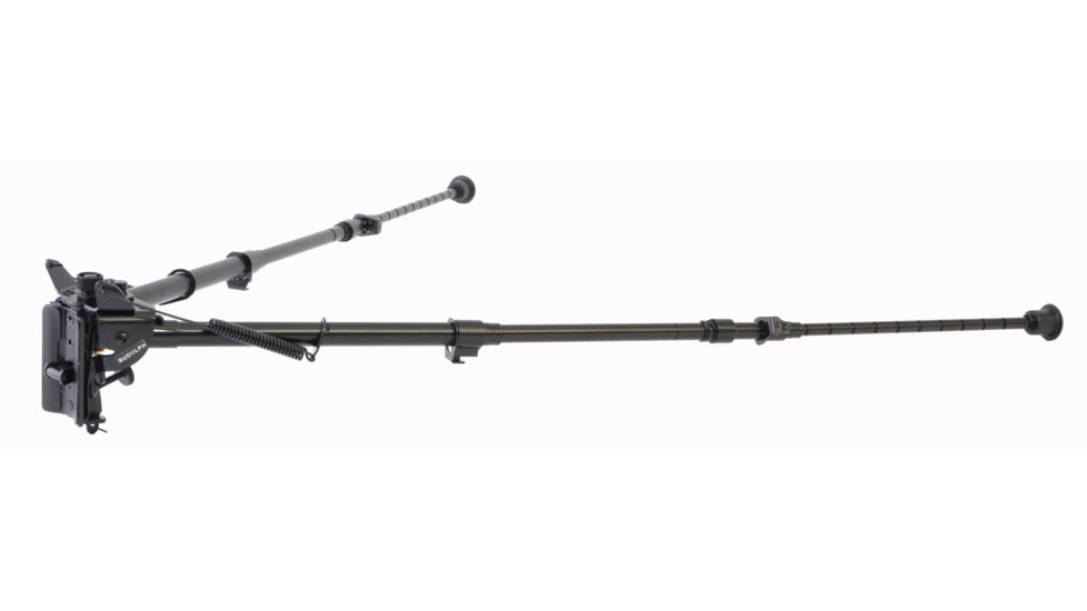 Rudolph Optics 13in.-27in. Black Aluminum Swivel Pivot Bipod, Black 6009880275168