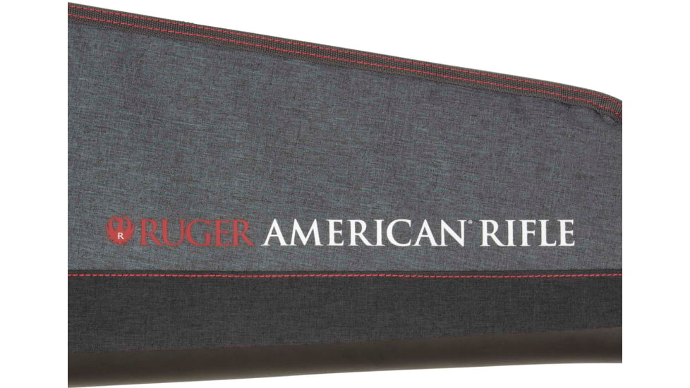 Ruger American Rifle Lockable Gun Case, 46in Scoped Rifles, Dark Heather Gray, 46 in, 29735