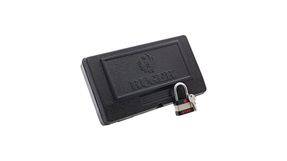 Ruger Black Rimfire Plastic Case For Rimfire Pistols Not For SR22 Black