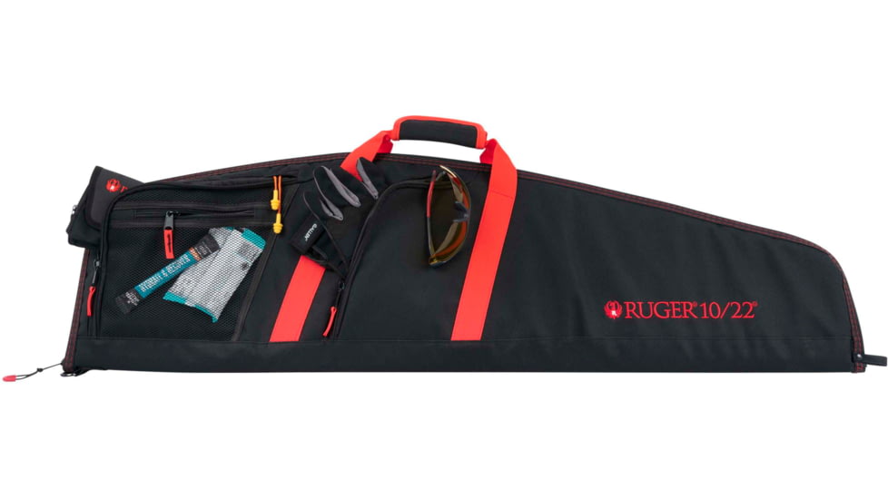 Ruger Flagstaff 10/22 Rifle Case, Black/Red, 40in, 375-40