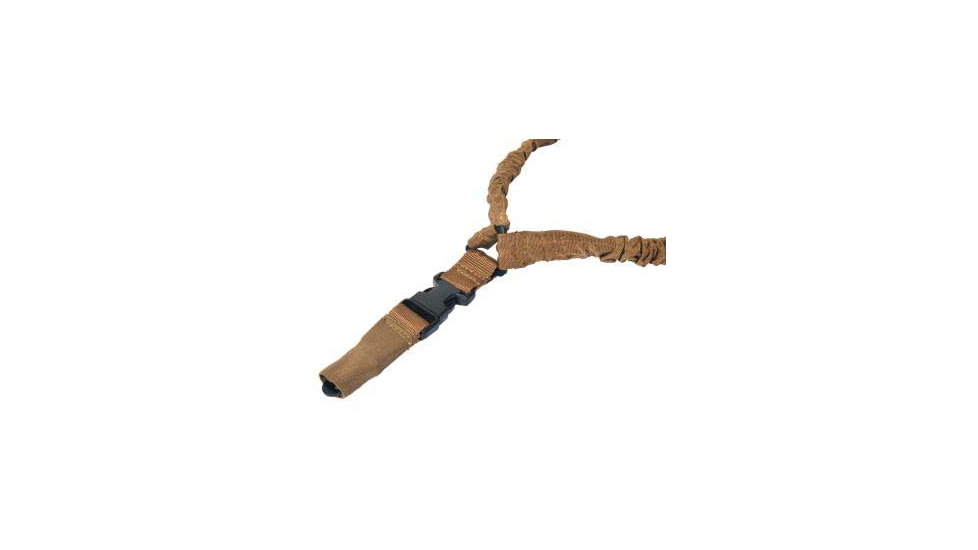 RUKX Gear Tactical Single Point Bungee Sling, Tan, ATICT1PST